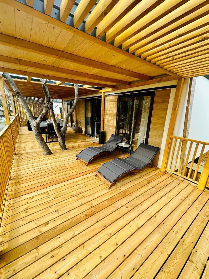 Villa Family Grand De Luxe Mobilhome 셀스 외부 사진